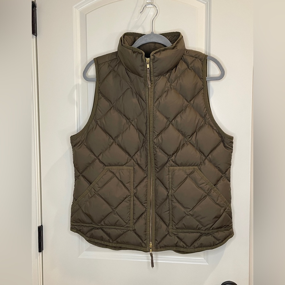 J Crew Puffer Vest